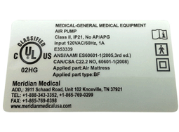 Safety Certificate Label